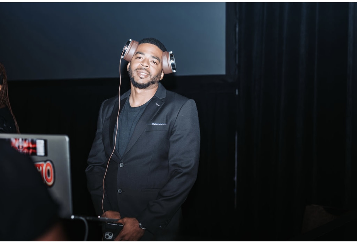 DJ Battio at an upscale DJ event experience